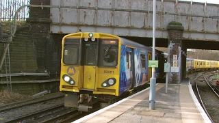 Half an Hour at 216  Birkenhead North Station 1022017  Class 507 508 terminus [upl. by Gefen]