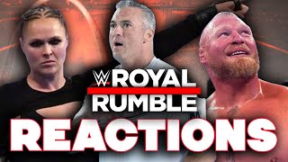 WWE Royal Rumble 2022 Reactions [upl. by Rheba]