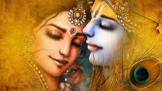 Om Jai Shri Krishna Bhajan with Hindi English Lyrics By Anuradha Paudwal [upl. by Alaunnoif]