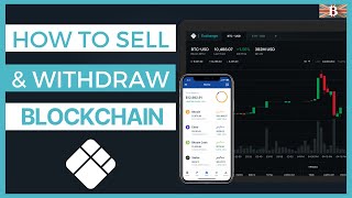 Blockchaincom Tutorial How to Sell Bitcoin amp Withdraw from Blockchain [upl. by Nasaj]