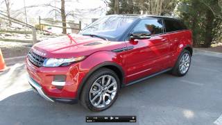 2012 Range Rover Evoque Coupe Pure Plus Dynamic Start Up Exhaust and In Depth Tour [upl. by Maddis]