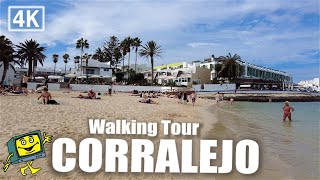 Corralejo  Fuerteventura  4K Walking Tour [upl. by Aniala]