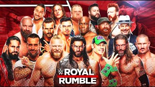 WWE2K22 Royal Rumble Match 2022 [upl. by Enayr325]