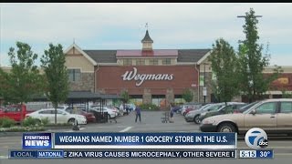 Wegmans named top grocery store in the US [upl. by Zelde]