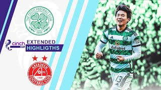 Celtic vs Aberdeen  Extended Highlights  SPFL  CBS Sports Golazo  Europe [upl. by Yenal397]