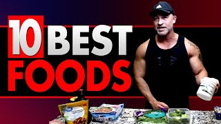 10 BEST Testosterone Boosting Foods Men Over 40 Need To Know [upl. by Ecinert]