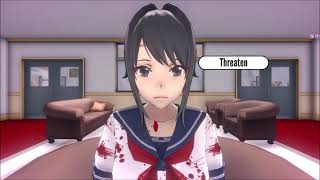 All Game Overs  Yandere Simulator Demo [upl. by Jedthus61]