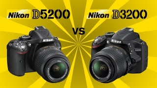 Nikon D5200 vs Nikon D3200 [upl. by Olram228]