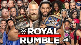 WWE Royal Rumble 2022 LIVE STREAM Reactions [upl. by Alleirbag217]