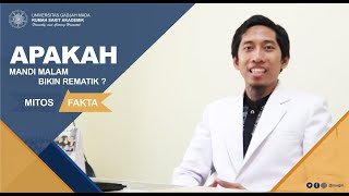 RSA UGM Channel Apakah Mandi Malam Bikin Rematik [upl. by Nnyltiac579]